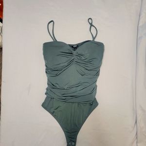 Green Size Small Express Bodysuit